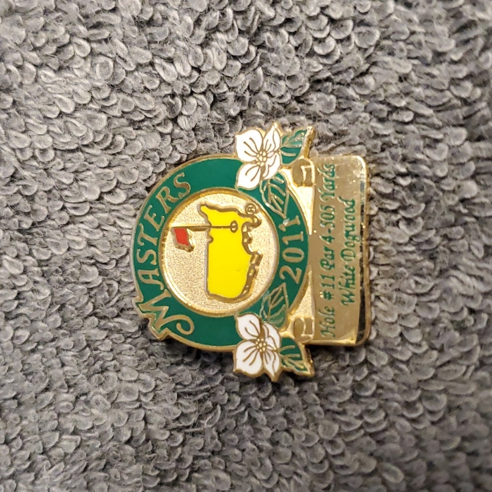 2011 Masters Lapel Pin